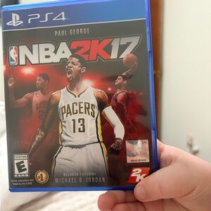 NBA 17 for PS4 - Blue Case